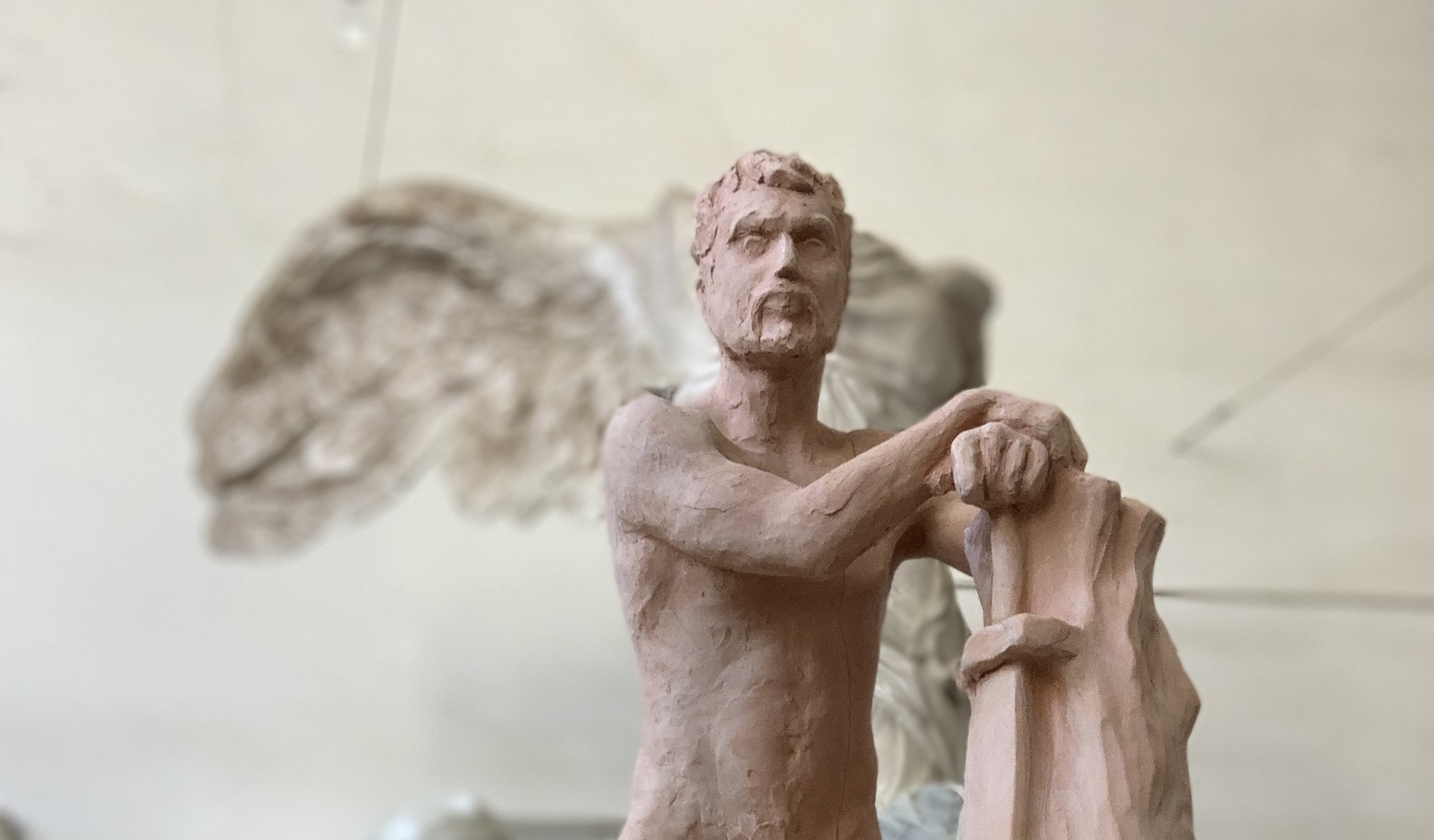 David 2022 d&rsquo;après modèle vivant Leonardo ABAFI