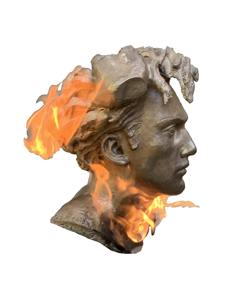 Portrait de Filippo en bronze
