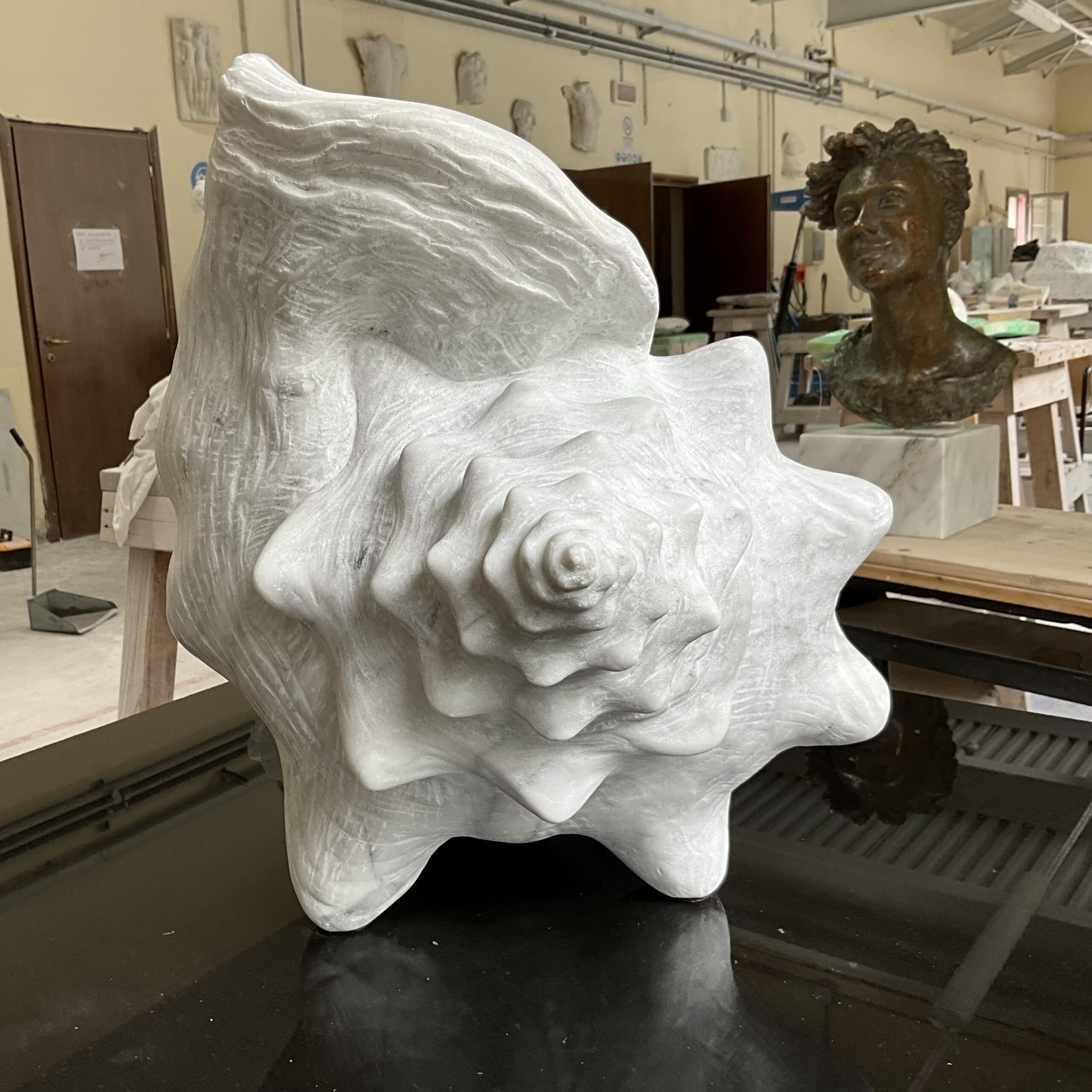 2024 Origine marbre de Carrara. Oeuvre de thèse ABAcarrara